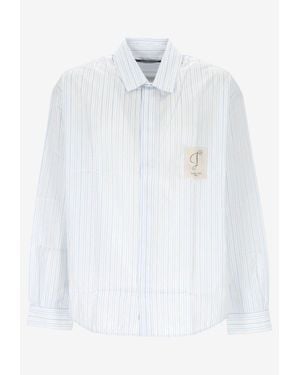 Jacquemus La Chemise Simon Striped Shirt - White