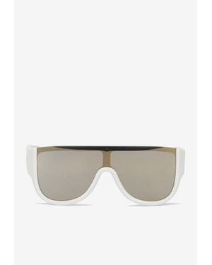Alaïa Square Mask Sunglasses - Grey