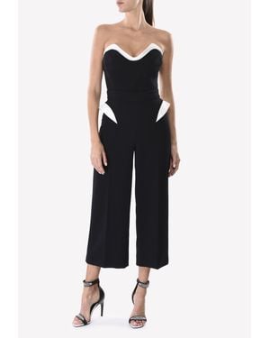 Mugler Corset Crop Top Wrtwfr_fr 36 - Black