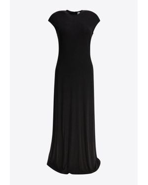 TOTEME Everyday Midi Dress - Black