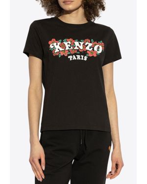 KENZO Verdy Market Print T-Shirt - Black