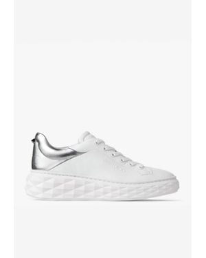 Jimmy Choo Diamond Maxi/F Ii Low-Top Trainers - White