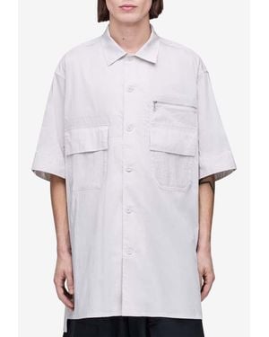 Y-3 Ut Short-Sleeved Long Shirt - White