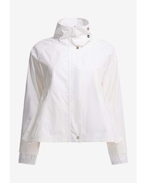 Herno Waterproof Gabardine Jacket - White