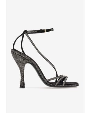 【24SS NEW】FERRAGAMO_woman/ DENISE ヒール サンダル / Black 24SS NEW】FERRAGAMO_woman/ DENISE ヒール サンダル / Black