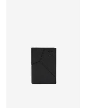 Loewe Puzzle Bi-Fold Cardholder - Black