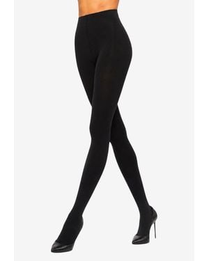 Wolford Velvet 66 Leg Support Tights - Black