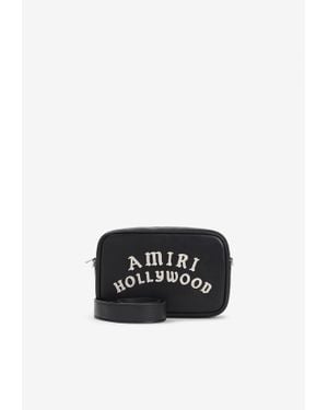 送料関税込★Amiri Hollywood Camera Case THREE STAR CAMERA CASE - Black | AMIRI