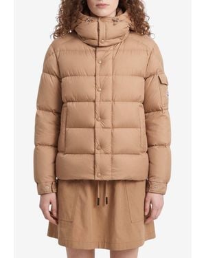 Moncler Maya 70 Short Down Jacket - Brown