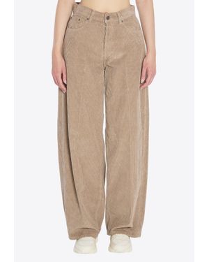 Haikure Bethany Wide-Leg Jeans - Natural
