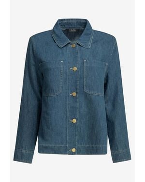 Max Mara Galante Denim Shirt - Blue