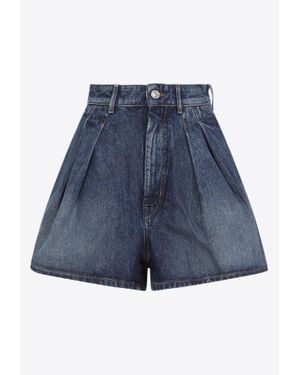 ショーツ SPORTMAX SHORTS UNICO 12 Unico 12 cotton-blend bermuda shorts in neutrals - Sportmax