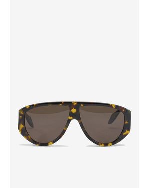 Pinko Logo Aviator Sunglasses - Grey