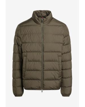 アウターその他 MONCLER SS25 Moncler Jackets Green (K10931A00160 539ZD835) Moncler - Wollaston logo down jacket in green 1A00001595ZZ