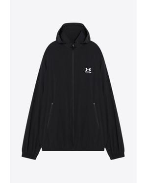 【関税込み】balenciaga WIND JACKET X UNDER ARMOUR Balenciaga X Under Armour Windbreaker Jacket in Black for