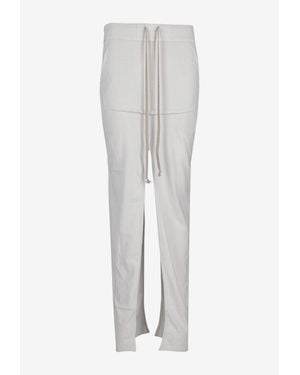 Rick Owens Sliced Pillar Skirt - White
