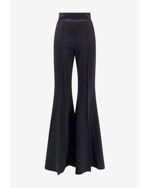 La Petite Robe Di Chiara Boni Forever Flared-Leg Trousers - Blue