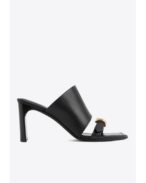 Balenciaga Bel Air 90 Leather Sandals - Black