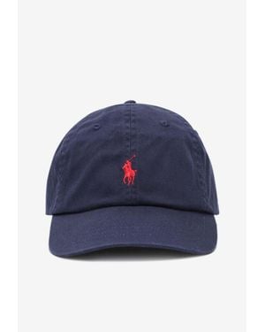 Polo Ralph Lauren Pony Baseball Cap - Blue