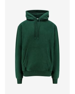 Burberry Ekd Patch Hooded Sweatshirt - Green