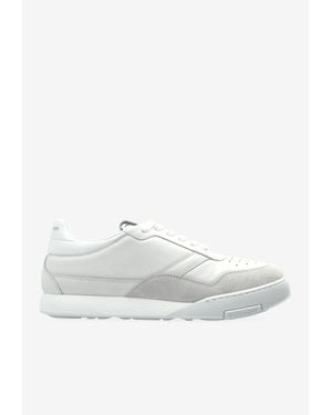 Givenchy Yard Leather And Suede Low-Top Sneakers - White