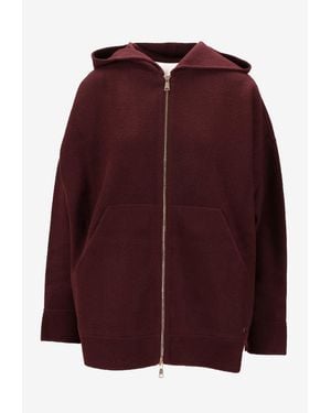 Max Mara Etuania Felpa Hooded Sweatshirt - Purple