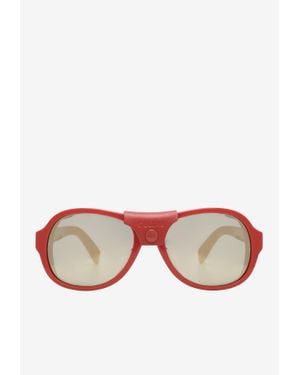 Celine Après Ski Capsule Pilot Sunglasses - Pink