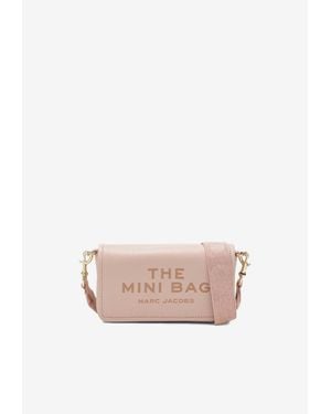 Marc Jacobs Mini Pebbled Leather Crossbody Bag - Pink