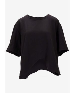 Niccolò Pasqualetti Onda Asymmetric T-Shirt - Black
