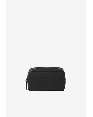 Fendi Small Superlight Ff Zucca Pouch Bag - White