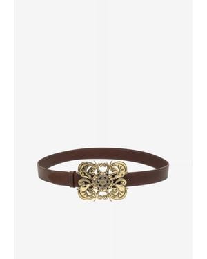 Chloé Wild Medallion Belt - White