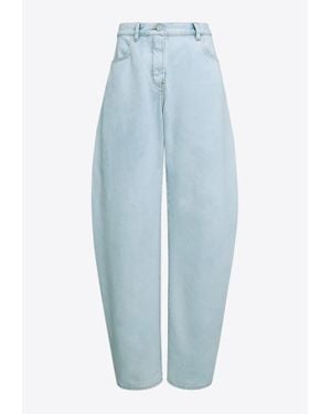 Alaïa Low-Waisted Jeans - Blue