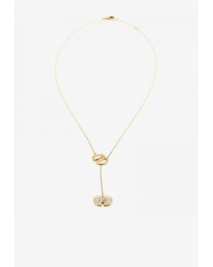 Djihan Ladybug Diamond Necklace - White