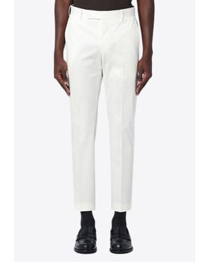 PT Torino Essential Slim Chino Pants - White