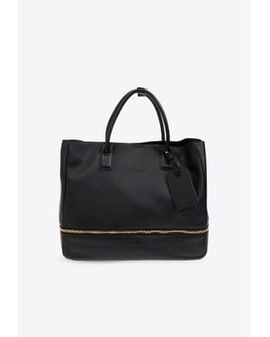 Moschino Expandable Tote Bag - Black