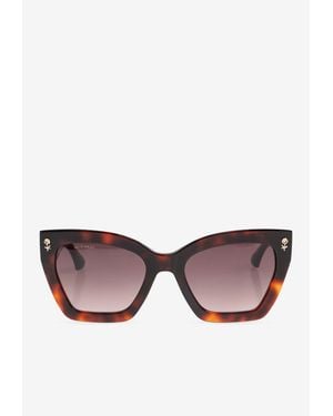 Etro Stropes Tortoiseshell Cat-Eye Sunglasses - Brown