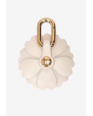 Miu Miu Micro Flower Trick Key Chain - Natural