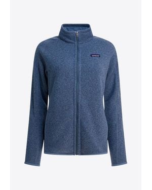 Patagonia Better Fleece Zip-Up Sweatshirt - Blue