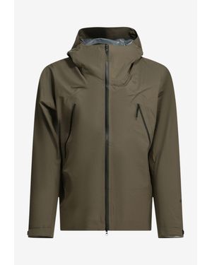Goldwin Gore-Tex 3L Rain Jacket - Green