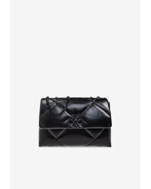 Tory Burch Medium Kira Diamond Quilt Crossbody Bag - Black