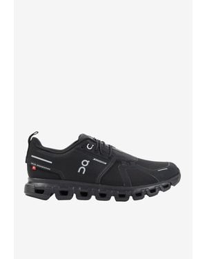 On Shoes Cloud 6 Waterproof Low-Top Sneakers - Black