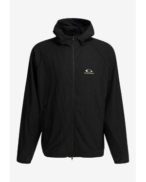 Balenciaga Loop Sports Technical Track Jacket - Black
