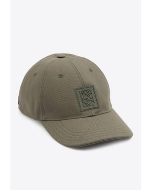 Loewe Anagram Patch Baseball Cap - Natural