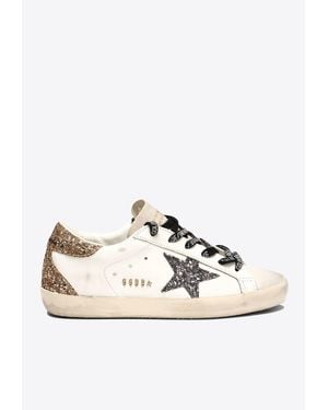 Golden Goose Super-Star Low-Top Sneakers - White