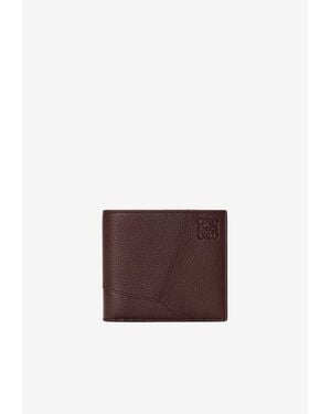 Loewe Puzzle Bi-Fold Wallet - Purple
