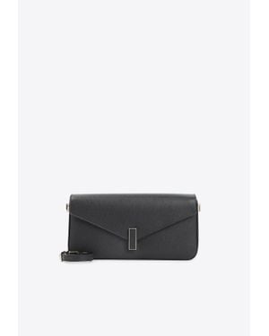 Valextra Iside Leather Shoulder Bag - White