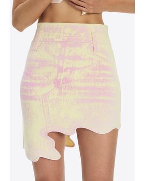 Ph5 Alan Uv-Reactive Mini Skirt - Natural