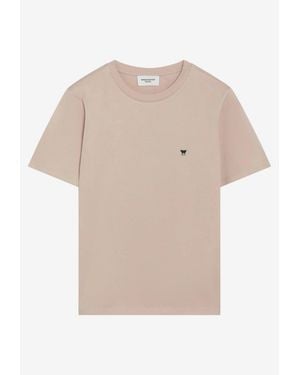 Weekend by Maxmara Venaco Butterfly Logo T-Shirt - Natural