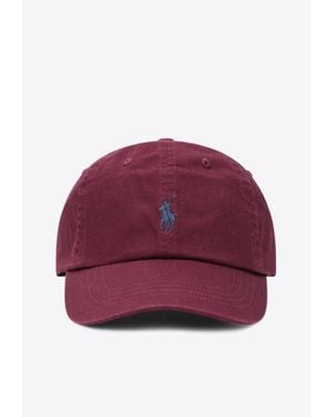 Polo Ralph Lauren Logo Baseball Cap - Red