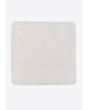 Botto Giuseppe Cashmere Knitted Scarf - White